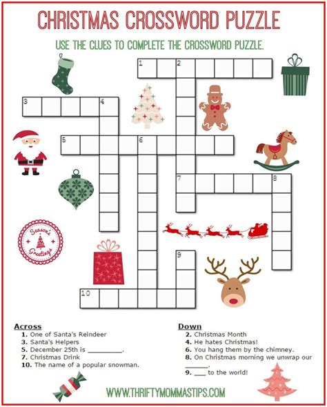 Free Printable Christmas Puzzles For Adults