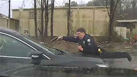 Arkansas Police Officer Fires At Least Times Into Car While On Hood In Deadly Shooting Caught