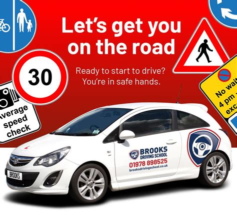 Driving Lessons In Wrexham Learn To Drive With Brooks Driving School