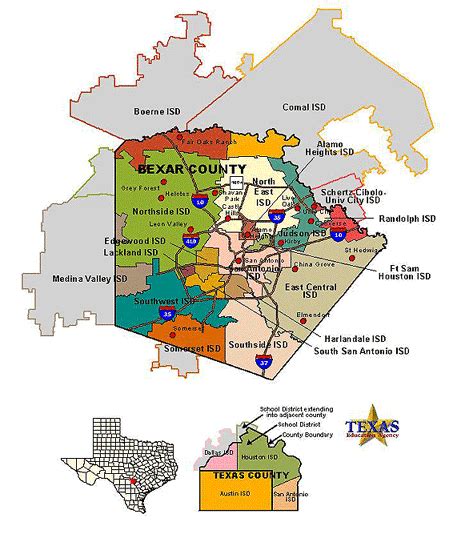 San Antonio District Map Time Zones Map World