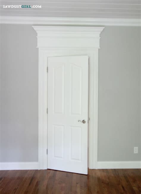 Door And Window Trim Molding With A Decorative Header Sawdust Girl®