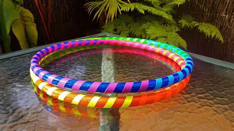 Rainbow Hula Hoop Collapsible Polypro Or Hdpe
