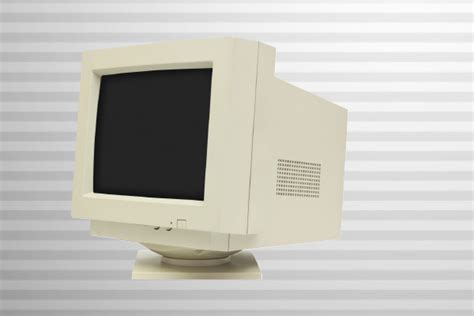 Vintage Tech Crt Monitors Computer News Middle East