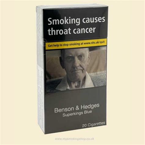 Benson And Hedges Superkings Blue 1 Pack Of 20 Cigarettes