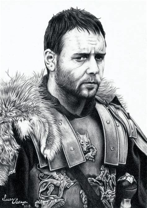 Only personal attacks are removed, otherwise if it's just content you find offensive, you are free to browse other websites. Russell Crowe - Gladiator by lucascharnyai on DeviantArt