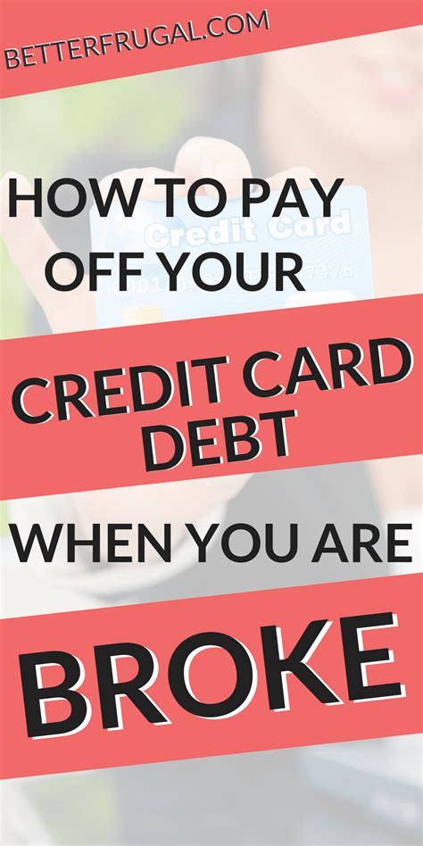 Maybe you would like to learn more about one of these? How to Pay Off Credit Card Debt When You Have No Money