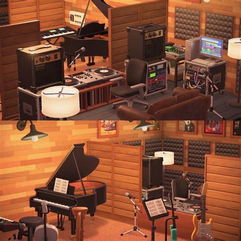 Created a recording studio in my basement! : AnimalCrossing