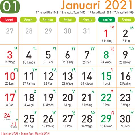Kalender 2021 Indonesia Lengkap Latest News Update