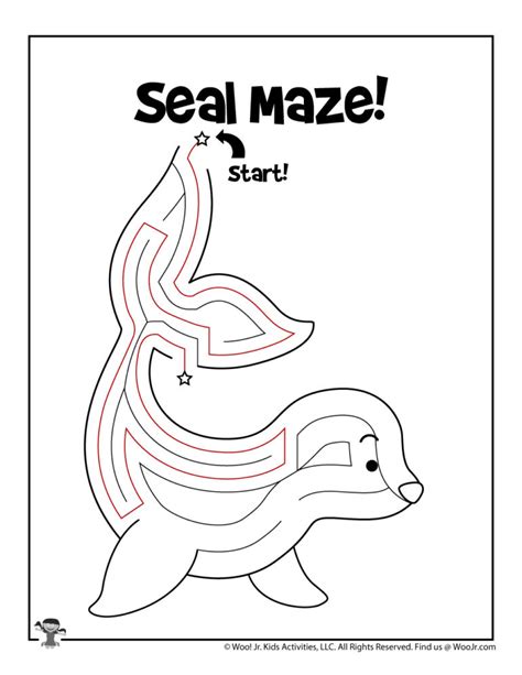 Printable Ocean Mazes For Kids Woo Jr Kids Activities Childrens