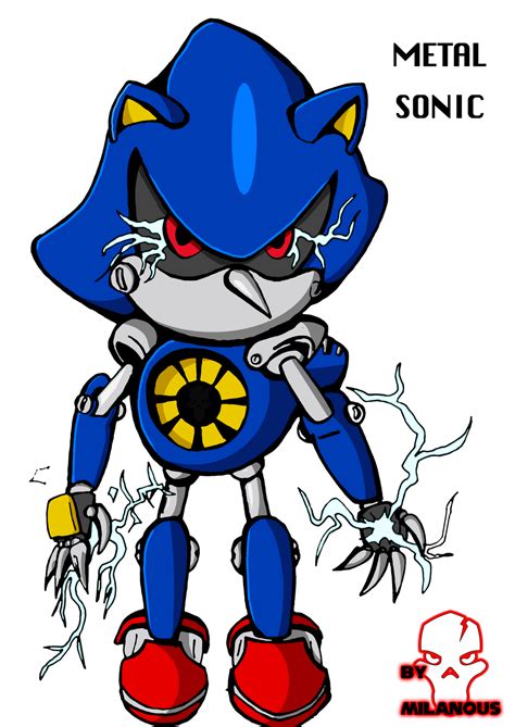 Metal Sonic Fan Art By Milanous On Deviantart