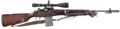 Springfield Inc M1a Rifle With Scope Rock Island Auction