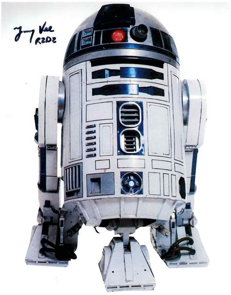 Jimmy Vee Autograph For Sale R2 D2 Star Wars