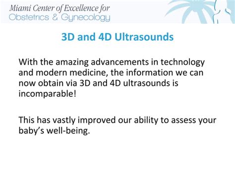 What Are The Advantages Of 3d And 4d Ultrasounds