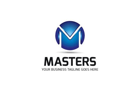 Masters Logo Template Creative Illustrator Templates