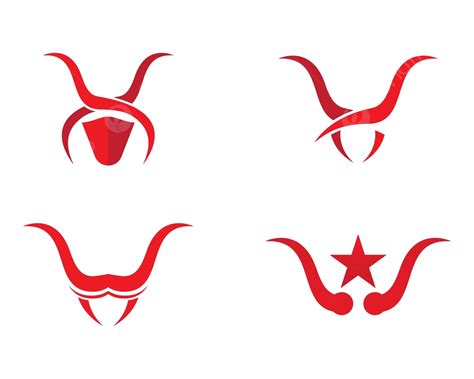 Taurus Logo Template Bullfight Courage Bison Vector Bullfight Courage