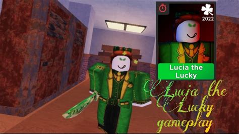 Lucia The Lucky Gameplay Survive The Killer YouTube