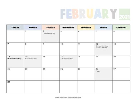 Festive Printable Calendar 2021 Calendar Printables Free Blank