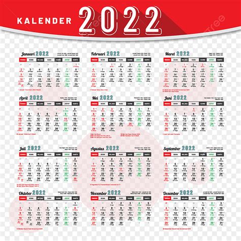 Kalender 2022 Png Vector Psd And Clipart With Transparent Background