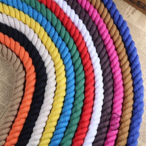 Cord 20mm Handmade Diy Accessories Three Strands Twisted Rope Cotton