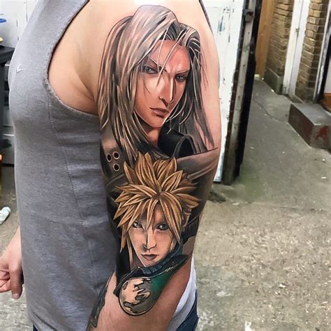 🏆1 Gamer And Anime Tatts On Instagram “cloud Strife And Sephiroth