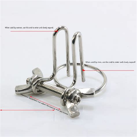 Adjustable Stainless Steel Urethral Sounds Stretcher Penis Plug Dilator For Male EBay