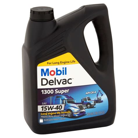 Mobil Delvac 1300 Super Heavy Duty Synthetic Blend Diesel Engine Oil