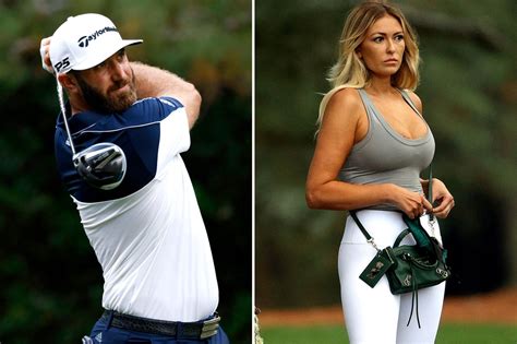 Paulina Gretzky Watches With Dustin Johnson In Masters Contention