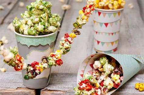 Süßes buntes Popcorn selber machen 0 20 h Rezept