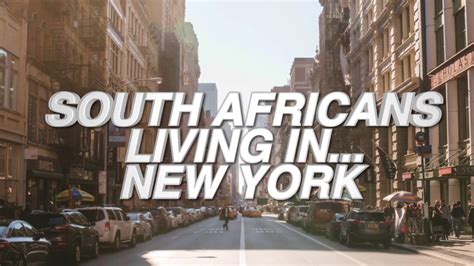 South Africans Living In New York Promo Youtube