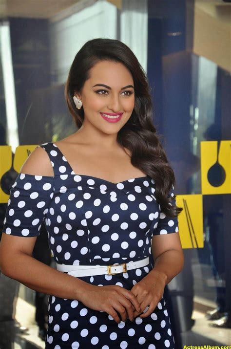 Sonakshi Sinha Smiling Photos In Black Dress Actress Album