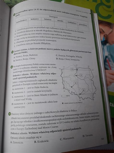 Geografia klasa 7 sprawdź czy potrafisz/ Usługi w Polsce - Brainly.pl