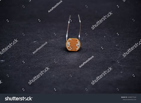 Electronic Component Called Ldr Light Dependent Stock Photo 1690077244