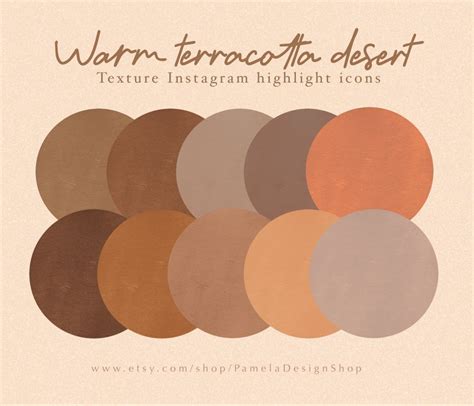 20 Warm Earth Tone Color Palette Pimphomee