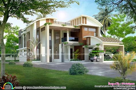 Contemporary Ultra Modern 5 Bhk Home Kerala Home Design And Floor