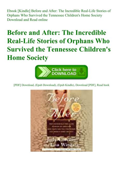 Ebook [Kindle] Before and After The Incredible Real-Life Stories of