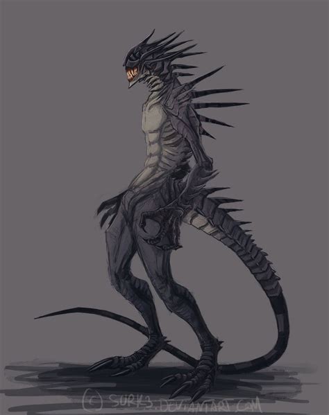 On Deviantart Alien Concept Art Monster