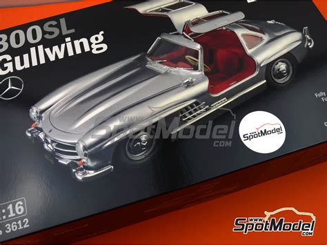 Italeri Model Car Kit 116 Scale Mercedes Benz 300sl Gullwing Ref