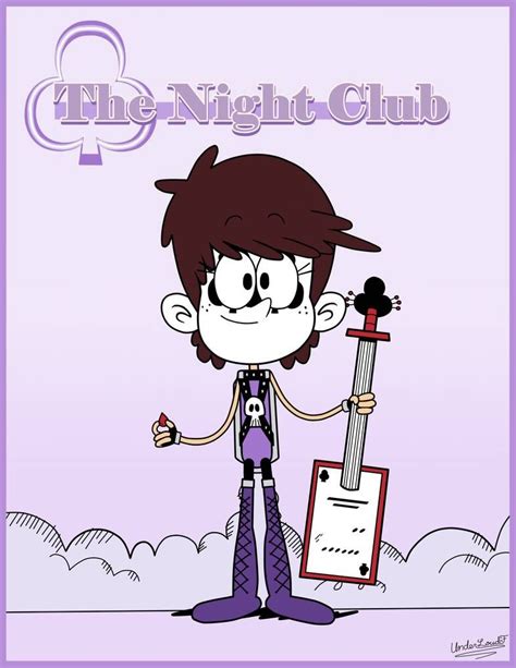 Tlh The Night Club By Underloudf On Deviantart The Loud House Luna