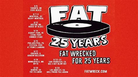 Fat Wreck Chords 25 Year Anniversary Compilation Youtube