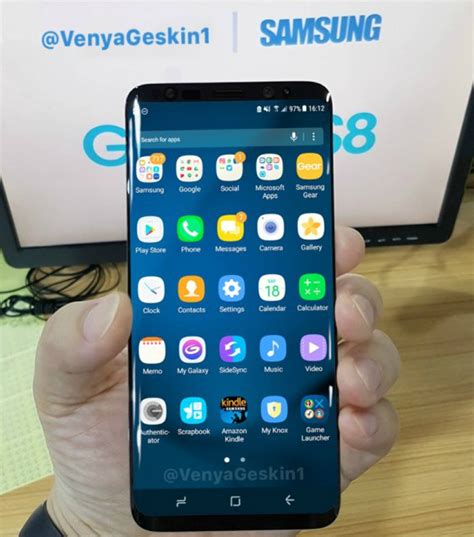 Samsung Galaxy S8 Με οθόνη 62 Qhd και μνήμη Ram 4gb Techbloggr