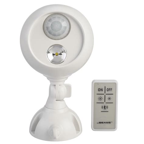 The main purpose of motion detection is to sense an intruder and send an alert to your control panel, which alerts your monitoring center. Mr Beams White Wireless White Motion Activated Outdoor ...
