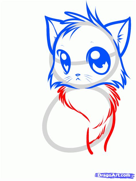 Web development · software engineering · business strategy how to draw a cute anime cat step 4 | Cat drawing tutorial ...