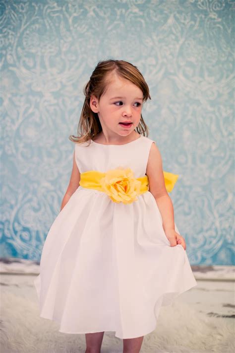 Silk Baby Flower Girl Dress With 25 Colors