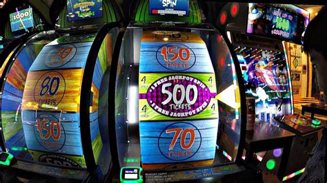 Big Bass Wheel Arcade Game Ticket Redemption Competition Can We Win