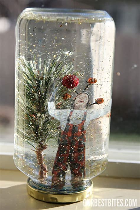 Diy Snowglobe Project Tutorials Christmas Crafts Christmas Crafts