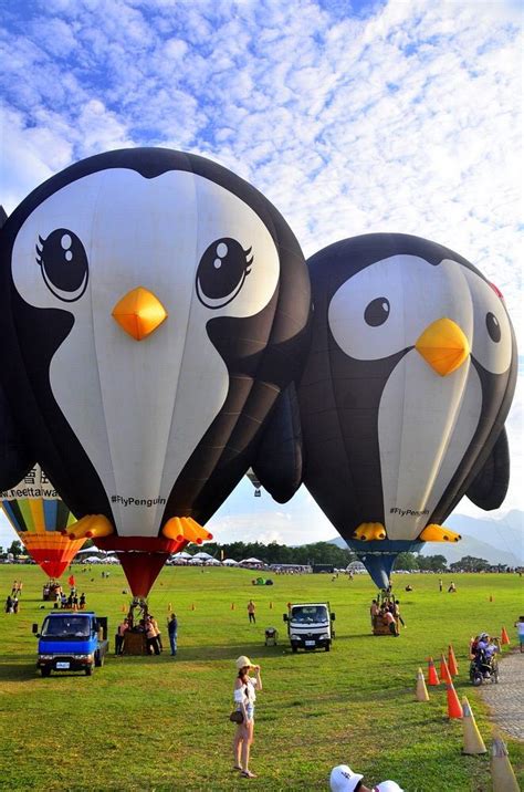 Our Penguin Hot Air Balloons Have Flown To Taiwan