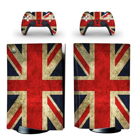 Union Jack Skin Sticker For Ps5 Skin And Controllers