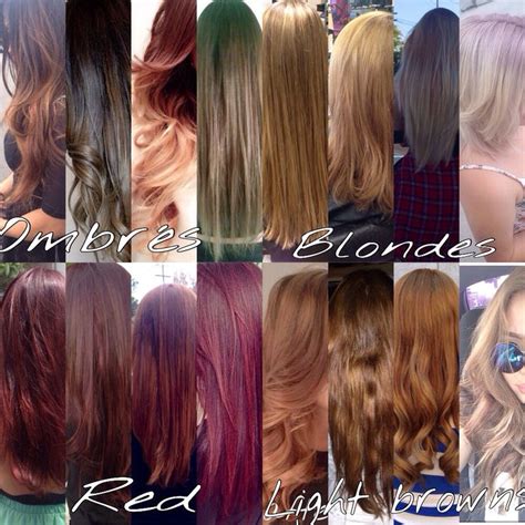 Ombr Blondes Reds Light Browns All Pictures Of Hair I Did Ig Shesdevyne Light Browns
