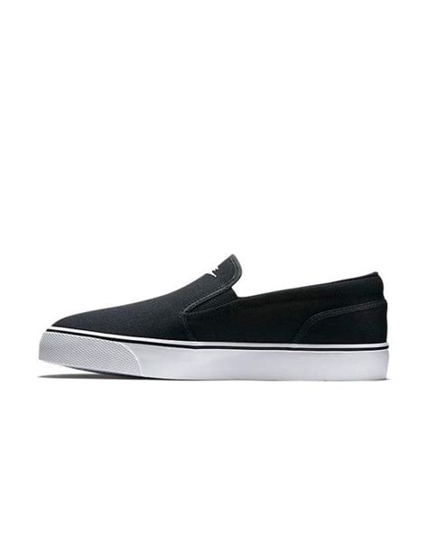 Nike Toki Slip Canvas In Black Lyst