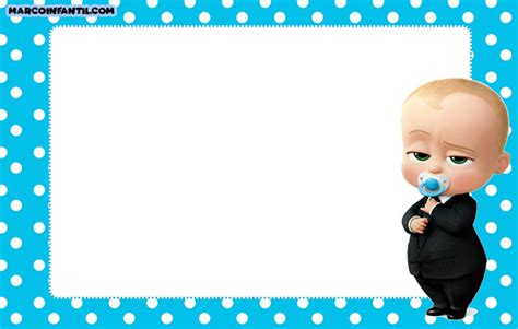 The Boss Baby Frames The Boss Baby Invitations Printables Free